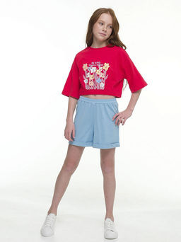 PELICAN, шорты для девочек, Голубой