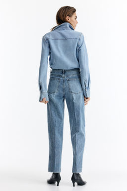 Barrel High Ankle Jeans - H&m фото 12