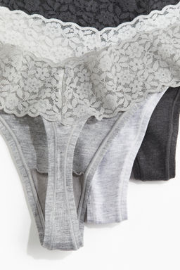 Pack de 10 bragas Thong de encaje - H&m фото 15