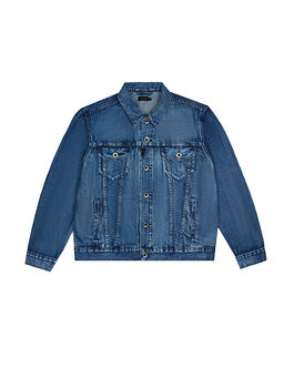 Куртка джинсовая муж. SAM_SUPER RI2_44SEASONBLUESUPERRI2NV синий Denim Jacket