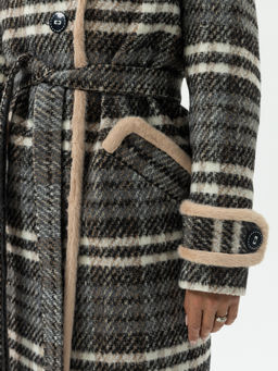 Ажур утепленное пальто - Dyuto фото 11