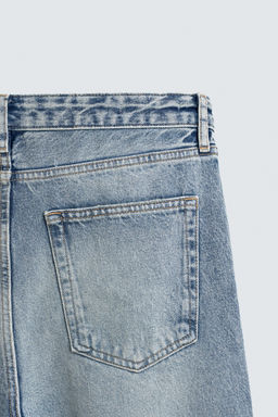 JEANS FLARE FIT ROTOS / Azul medio - Zara фото 10