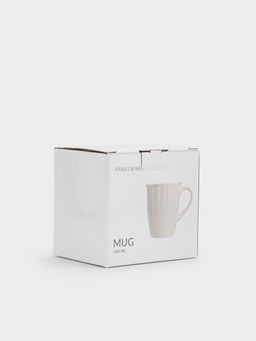 Кружка, 400 мл, фарфор P, белая, Волнистый край, White ocean - Anna lafarg фото 8