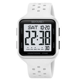 Часы наручные Skmei мужские электронные спортивные 2440white