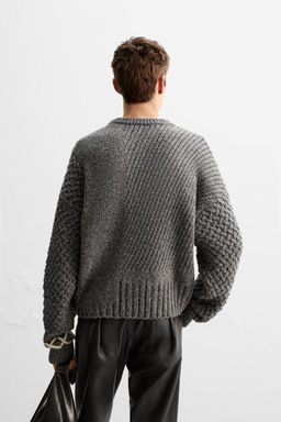 LIMITED EDITION SWEATER WITH CONTRAST TRIMS - Zara фото 3