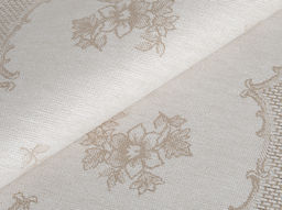 01с-44ЯК Салфетка 45*45 "Татьяна" цв. бежевый (по 6 шт