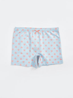 Beli Lastikli Basic K?z ?ocuk Boxer