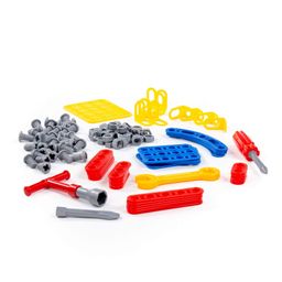 Конструктор Изобретатель - Качели №2 (121 элемент) (в пакете) - Полесье фото 5