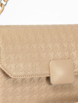 Сумка женская искусственная кожа Ch&K-2633, 1отд, плечевой ремень, бежевый SALE 254485 - Adelia фото 9