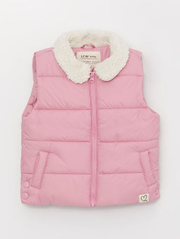 Bebe Yaka K?z Bebek ?i?me Yelek