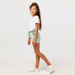 RODOS Шорты для девочки М-262 Ментол/Хаки