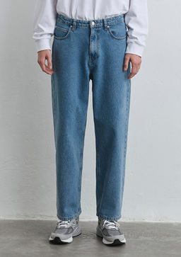 Mitte Street Indigo Mavi Denim Jean Pantolon фото 5