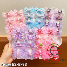 Набор милых детских заколок для волос