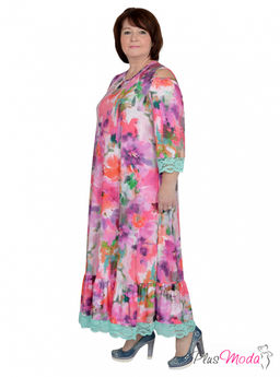 Платье Модель №610 размеры 44-84 - Plusmoda фото 8