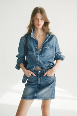 Minifalda en denim - H&m фото 2