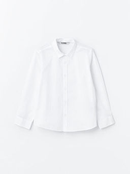 Basic Uzun Kollu Erkek ?ocuk G?mlek