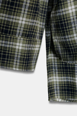 OVERSIZE CHECK SHIRT ZW COLLECTION - Zara фото 7