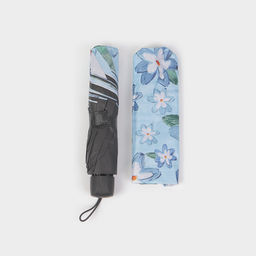 Зонт механический Цветочный букет, эпонж, 4 сложения, 8 спиц, R = 49 см, цвет МИКС - Simaland фото 12