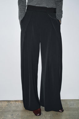 ZW COLLECTION PLEATED TROUSERS - Zara фото 2