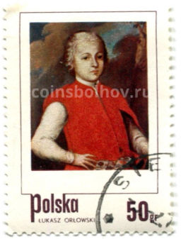 Марка Польский ребенок 1974 год Польша