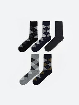 Desenli Erkek Soket ?orap 5li