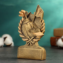 Фигура наградная, кубок «Гольф», 9×4×15 см