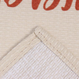 Полотенце Доляна Рождественские цветы 28х46 см, 100% хл, вафля 160 г/м2  фото 4