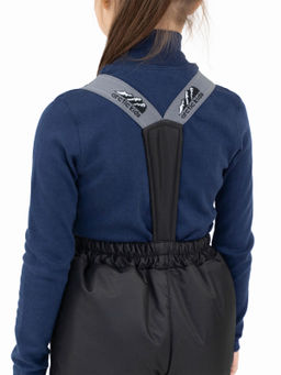 10-031/1 Брюки дет. (зима) черный (110-116)