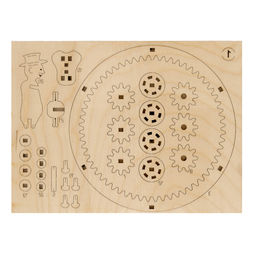 REZARK MGR-6 Серия Механика Пазл 3D 61 элемент. Интроцикл