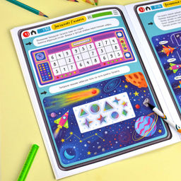 Цена за 2 шт. Книжка-картинка для детей. Серия "Тренажер для мозга" арт. 65805 ЛОГИКА