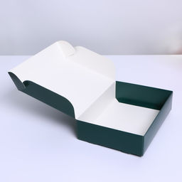 Цена за 2 шт. Коробка подарочная складная, упаковка, «Изумрудная», 21×15×5 см