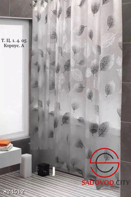 Шторы для ванной с рисунком