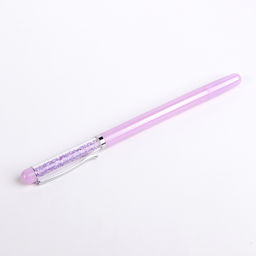 Цена за 36 шт. Ручка гелевая Calligrata «Стразы», синий стержень, узел 0.5 мм, МИКС