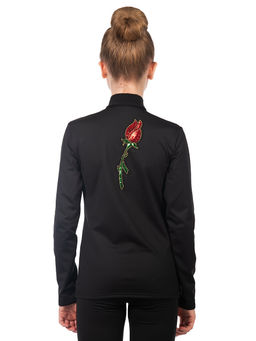 8707 Костюм для фигурного катания Розы * - Chersa фото 5