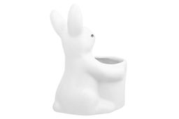 Вазочка п/зубочистки 6,5*4,5*10 см "Кролик-Зайчик" + зубочистки