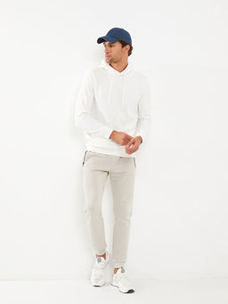 Uzun Kollu Erkek Kal?n Hoodie