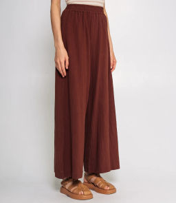 Брюки #ОКТ115007, шоколадный