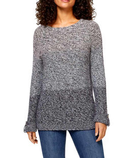 Пуловер, экрю-синий - Linea tesini фото 3