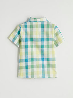 Ekose Desenli Erkek ?ocuk G?mlek