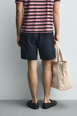 BERMUDA REGULAR FIT ESTRUCTURA / Marino - Zara фото 3