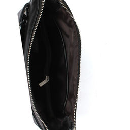 Сумка женская натуральная кожа JRP-3011, 1отд+карм/пер, плечевой ремень, черный 254884 - Adelia фото 3