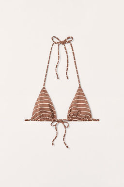 LIMITED EDITION STRIPED BIKINI TOP - Zara фото 3