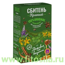 Сбитень медовый "Пряный"(Травяной), 10 стиков по 25 г, в инд. уп. "Алтайский нектар"