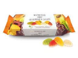 Мармелад желейный в сахаре  250гр  /Рахат/АКЦИЯ
