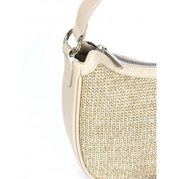 Сумка женская иск/кожа+текстиль DJ-СМ 7433-OATMEAL BEIGE, 1отд, плечевой ремень, бежевый SALE 263870 - Adelia фото 4