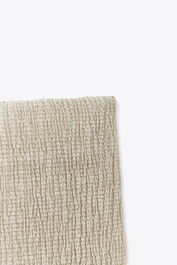 TEXTURED BAGGY TROUSERS - Zara фото 8