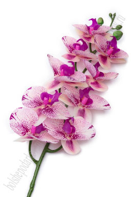 Веточка декоративная Орхидея 93 см (SF-8089) розовый/сиреневый
