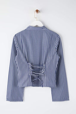 Ekru Korse Detayl? Bele Oturan Gomlek TWOAW26GO00055 - Trendyolmilla фото 16