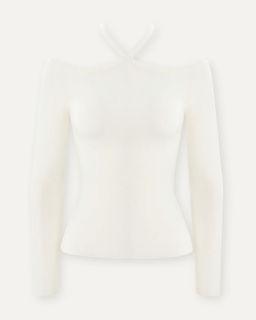 Джемпер с перемычкой через шею - Incity фото 2