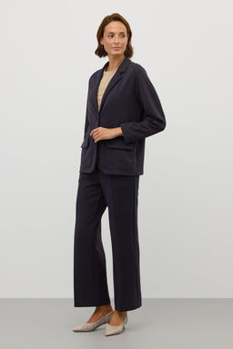 ЕВТ 3344/темно-синий жакет жен